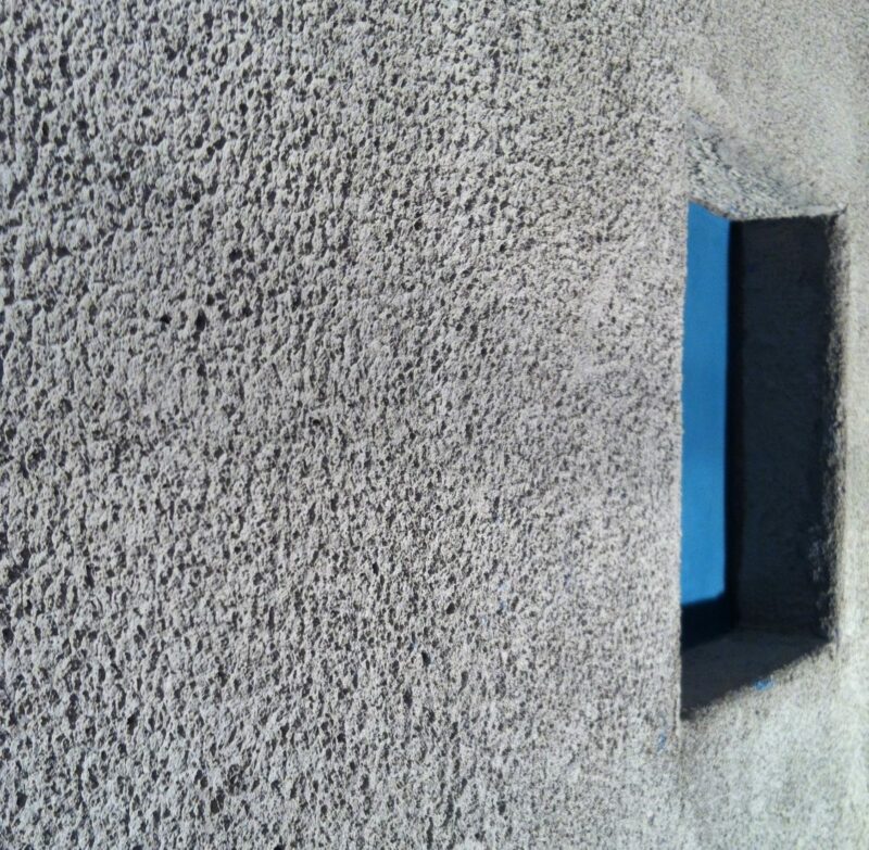 Tadelakt ondergrond Kalk- Zand- Cementmortel
