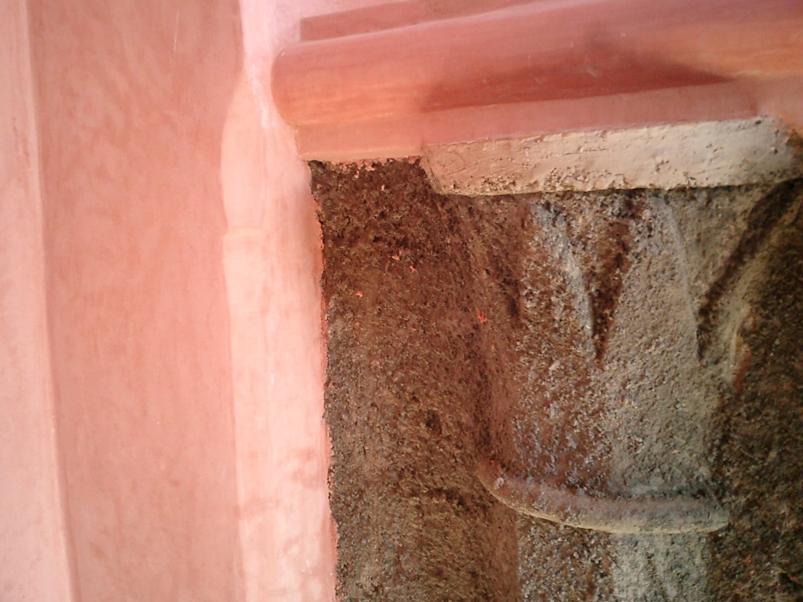 13 Tierrafino Stone Tadelakt restaurant Les Deux Tours Marrakech architect Boccara ondergrond kalkstuc lime plaster Kalkputz enduit chaux kalkpleister